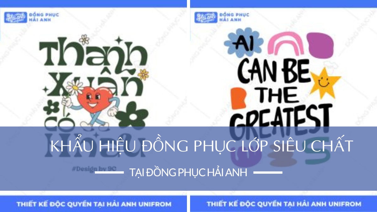 Khẩu hiêu đồng phục lớp