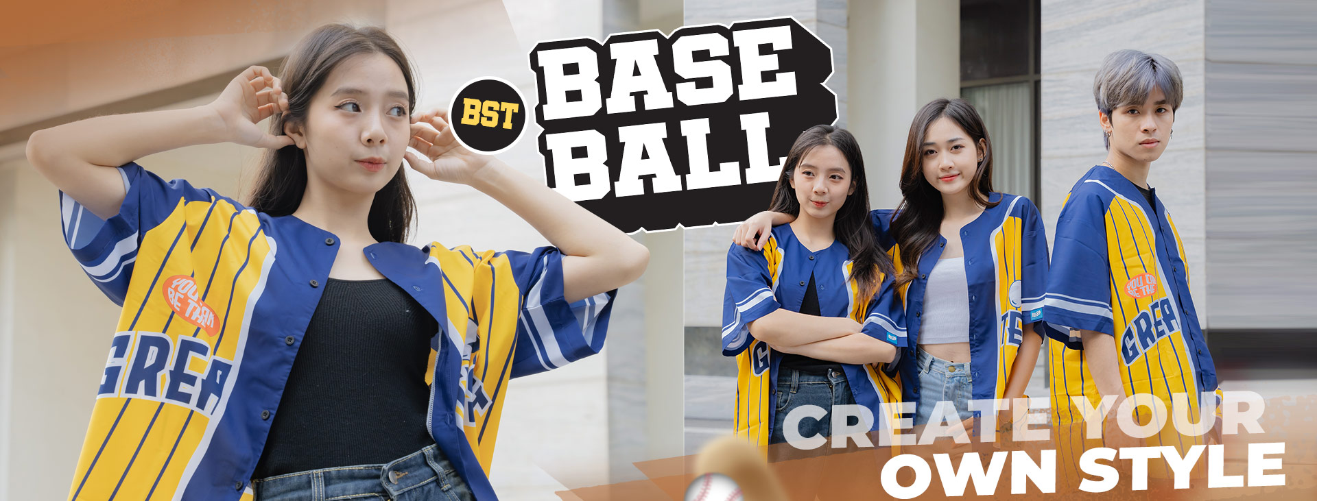 Banner BST Áo Lớp Baseball