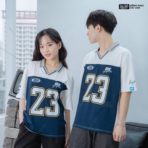 Áo Lớp Polo Oversize Iconic Màu Trắng Trẻ Trung, Thanh Lịch