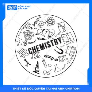 Logo áo lớp chuyên Hóa Chemistry