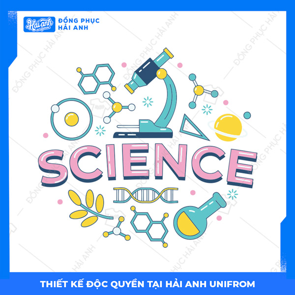 Logo áo lớp chuyên Sinh science