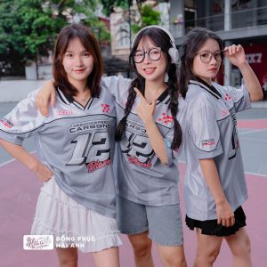 Áo lớp Polo Oversize Classmate màu xám