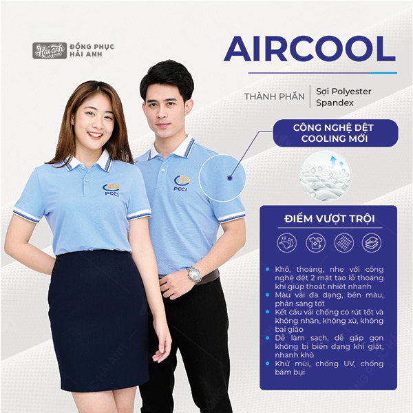 Chất liệu vải Aircool 