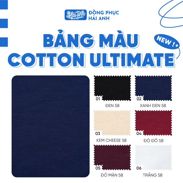  Cotton ultimate giữ được độ bền màu lâu