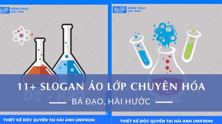 slogan áo lớp chuyên hóa