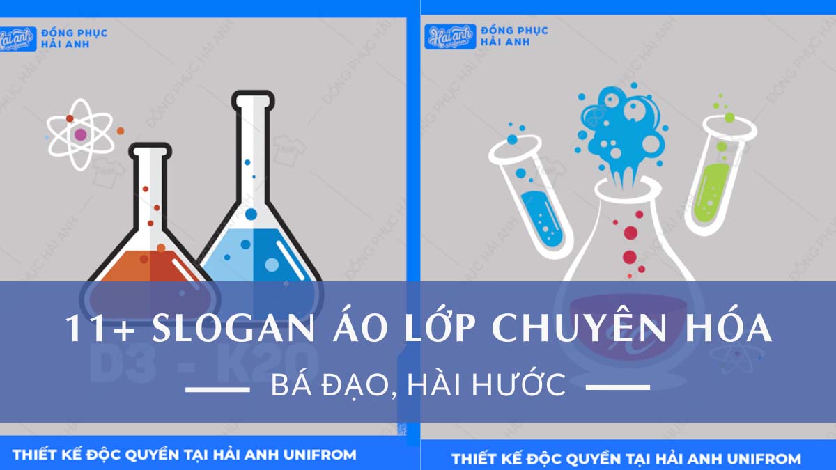 slogan áo lớp chuyên hóa