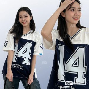 Mẫu áo lớp polo oversize iconic đậm chất thanh lịch