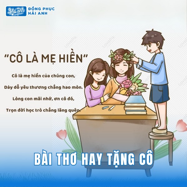 Bài thơ hay tặng cô