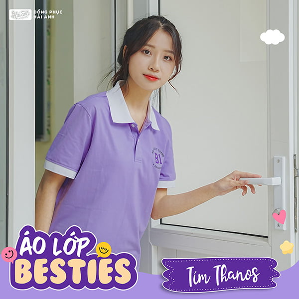 Mẫu áo Besties thanh lịch, đơn giản