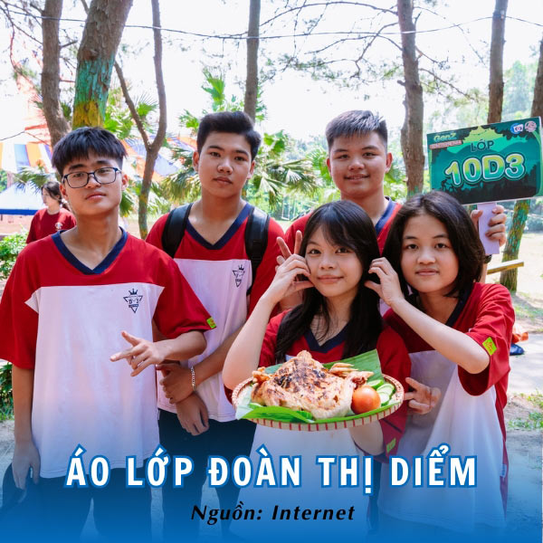 Thiết kế cá tính, nổi bật và thời thượng của áo lớp Đoàn Thị Điểm