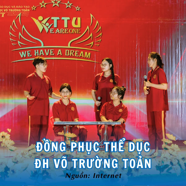 Bộ đồng phục thể dục ĐH Võ Trường Toản
