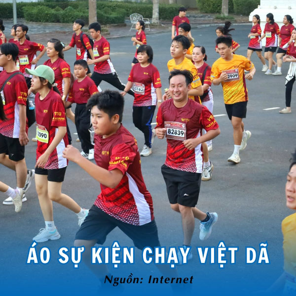 Áo thun sự kiện chạy việt dã đậm chất thể