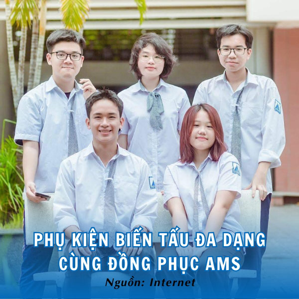 Nơ, cà vạt sọc nhỏ - điểm nhấn nhận diện đầy tự hào của đồng phục trường Amsterdam