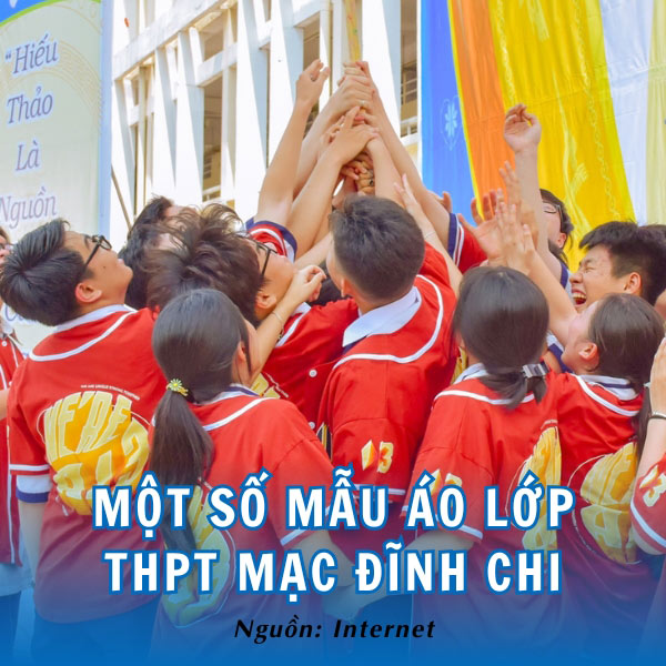 Phong cách trẻ trung, năng động của áo lớp đồng phục trường Mạc Đĩnh Chi