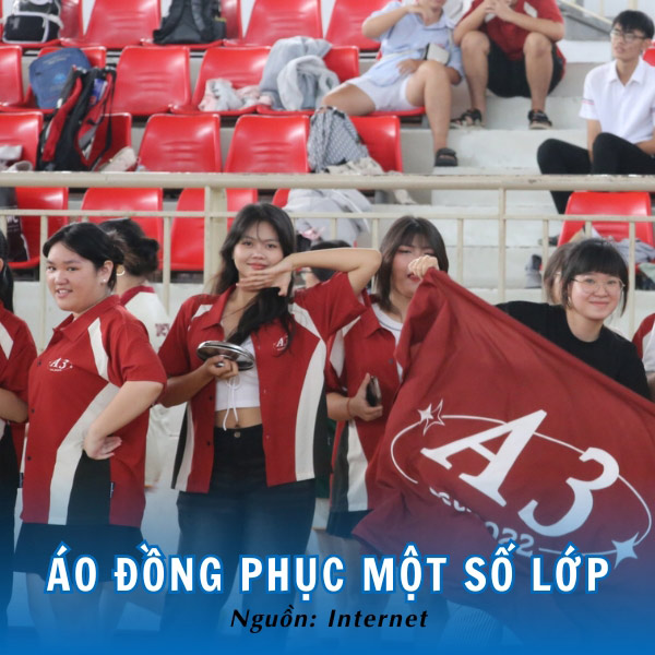 Áo lớp sơ mi ngắn tay đẹp mắt THPT Trần Nhân Tông