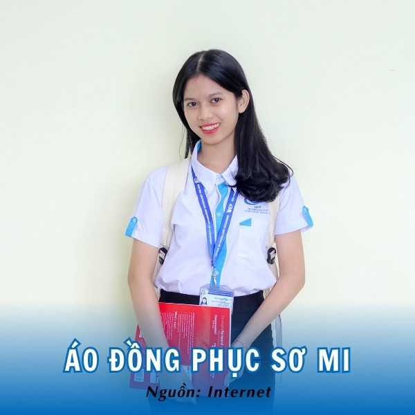 Đồng phục sơ mi trắng tinh khôi của sinh viên UIT