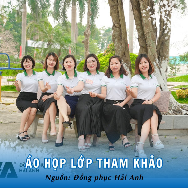 Mẫu áo họp lớp tham khảo thanh lịch, thời thượng