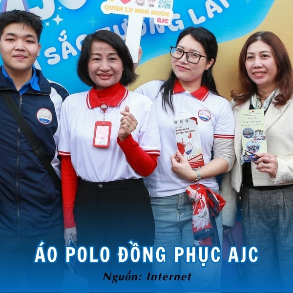 Áo polo đồng phục Học viện Báo chí và Tuyên truyền thanh lịch