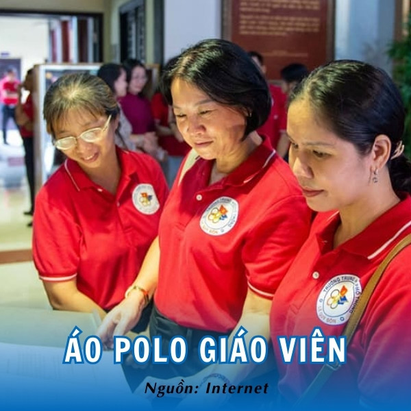 Đồng phục polo giáo viên nổi bật, chuyên nghiệp 