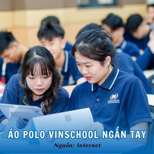 Áo polo Vinschool ngắn tay thanh lịch