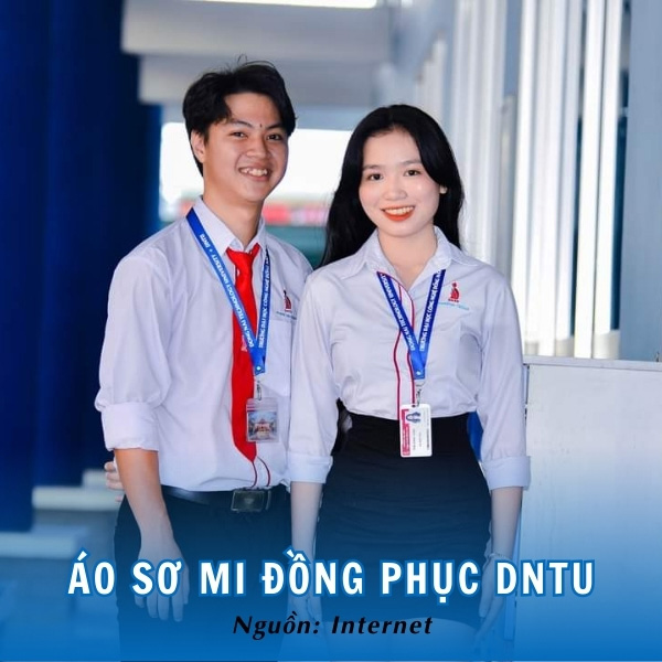 Áo sơ mi đồng phục DNTU thanh lịch, đẹp mắt 