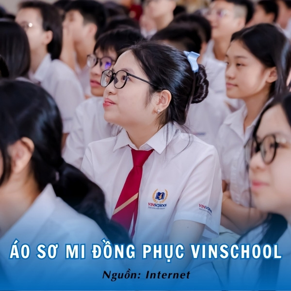 Áo sơ mi đồng phục Vinschool chỉn chu, hiện đại