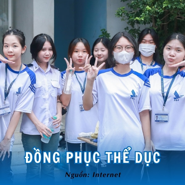 Đồng phục thể dục VAA năng động, phóng khoáng