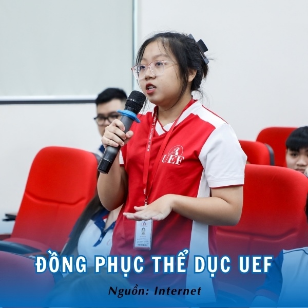 Đồng phục thể dục UEF năng động, nhiệt huyết