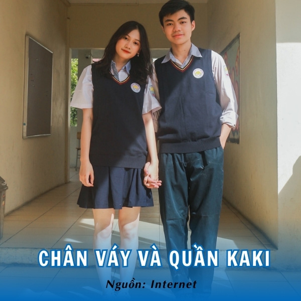 Item chân váy và quần kaki Kim Liên trẻ trung
