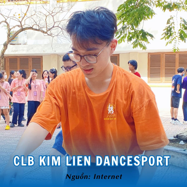 Mẫu áo thun cam đẹp rực rỡ của CLB Kim Lien Dancesport