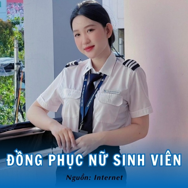 Đồng phục nữ sinh viên VAA thanh lịch