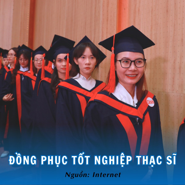 Đồng phục tốt nghiệp Thạc sĩ Ngân hàng trang nghiêm