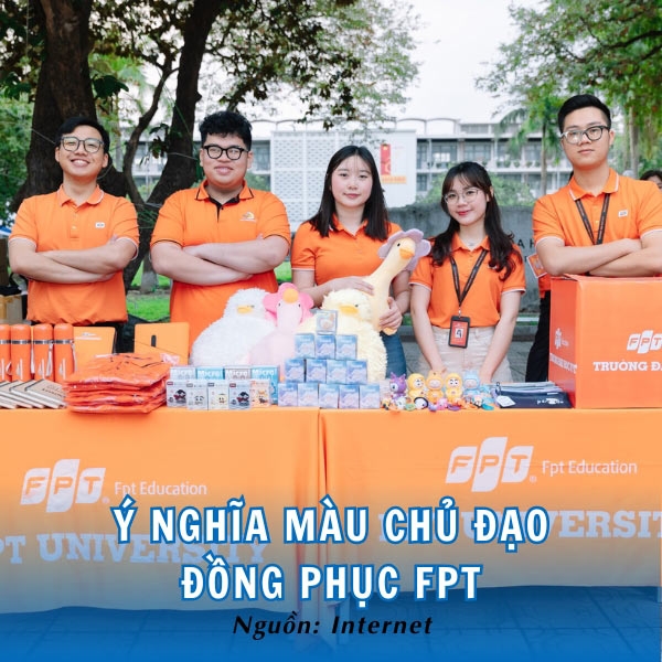 Ý nghĩa màu chủ đạo đồng phục FPT 