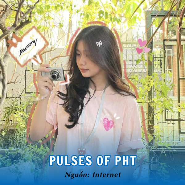 Áo thun đồng phục cổ tròn CLB Pulses of PHT màu hồng tinh tế, duyên dáng