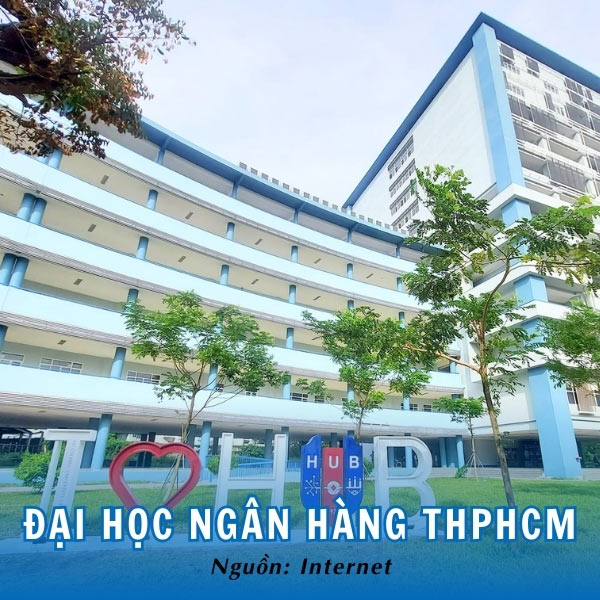 Khuôn viên trường Đại học Ngân hàng TP Hồ Chí Minh