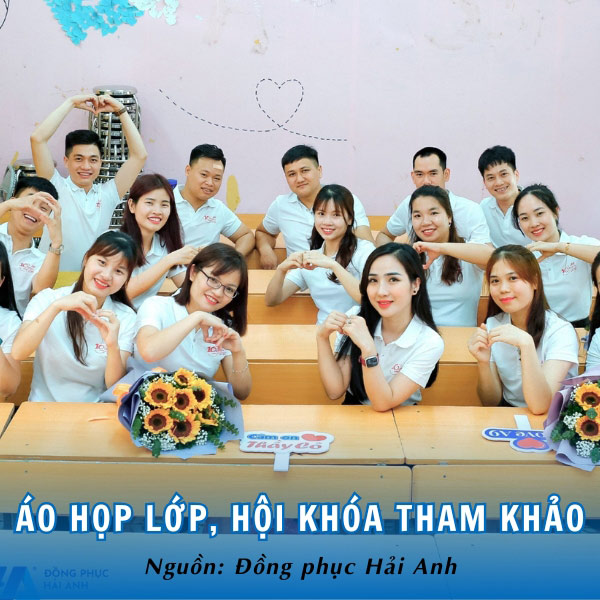 Mẫu áo họp lớp, hội khóa trang nhã để tham khảo