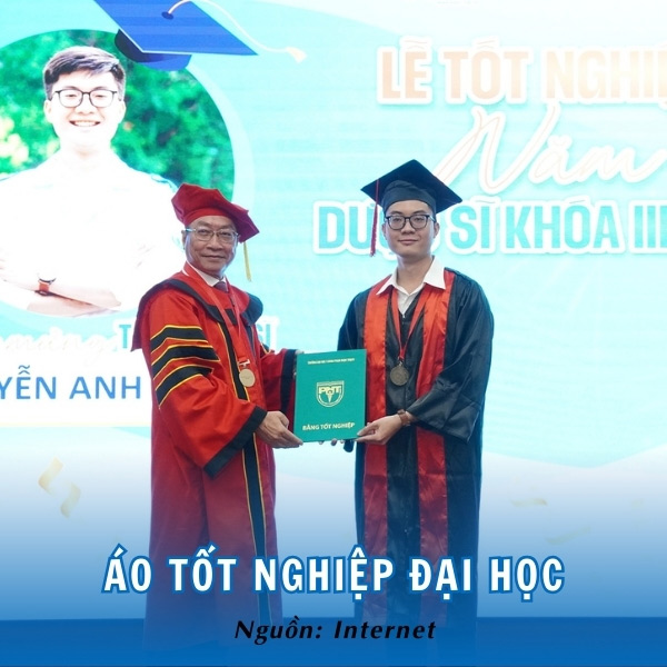 Áo tốt nghiệp đồng phục Đại học Y Khoa Phạm Ngọc Thạch trang trọng