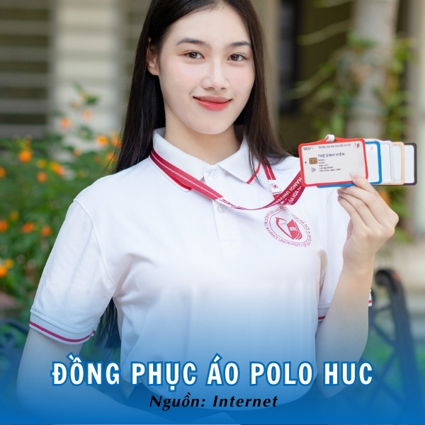 Áo polo đồng phục trường Đại học Văn hóa Hà Nội tinh khôi, thanh lịch