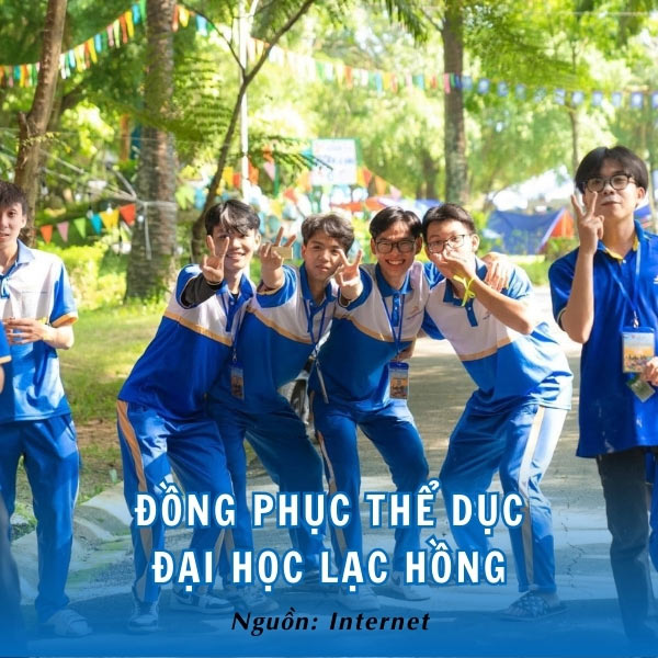 Đồng phục thể dục Đại học Lạc Hồng mạnh mẽ, khỏe khoắn