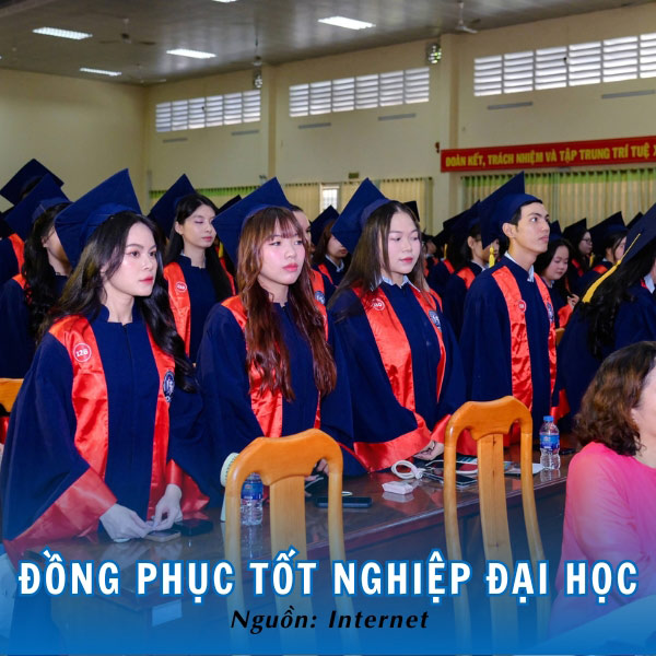 Đồng phục tốt nghiệp Đại học Đồng Nai sang trọng, chỉn chu