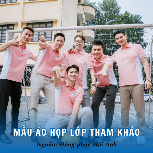 Tham khảo mẫu áo lớp sang - xịn - mịn của Đồng phục Hải Anh