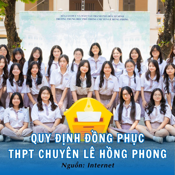 Quy định đồng phục THPT chuyên Lê Hồng Phong