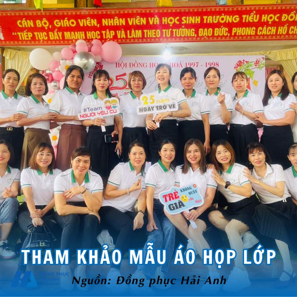 Tham khảo mẫu áo họp lớp thanh lịch, cuốn hút
