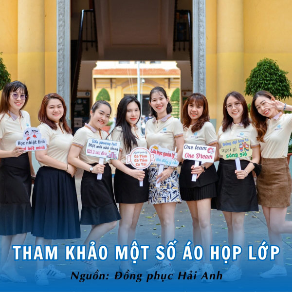 Tham khảo một số áo họp lớp dẫn đầu xu hướng