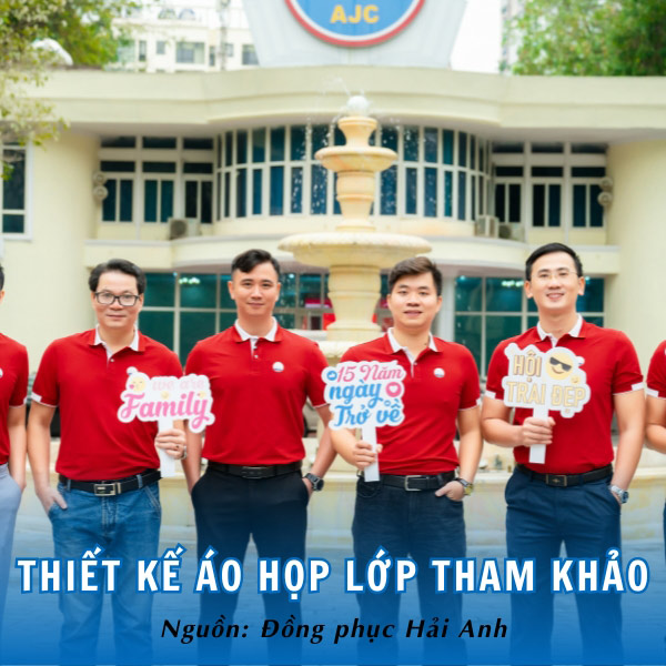 Thiết kế áo họp lớp thanh lịch, ấn tượng tham khảo